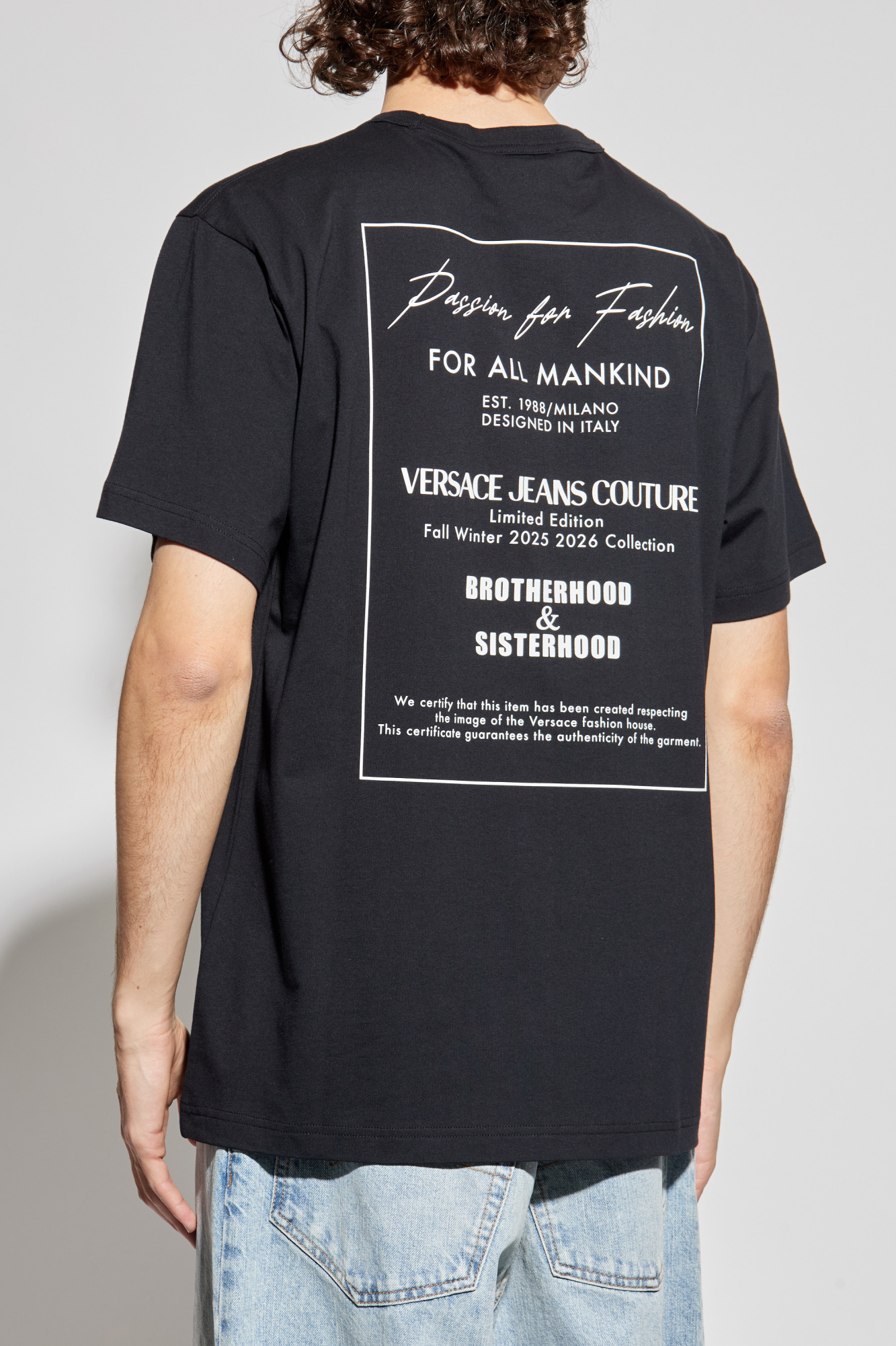Versace Jeans Couture T-shirt with print | Men's Clothing